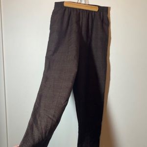 Vintage plaid pants